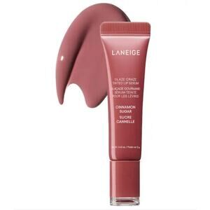 LANEIGE Glaze Craze Tinted Lip Treatment, CINNAMON SUGAR / NIB